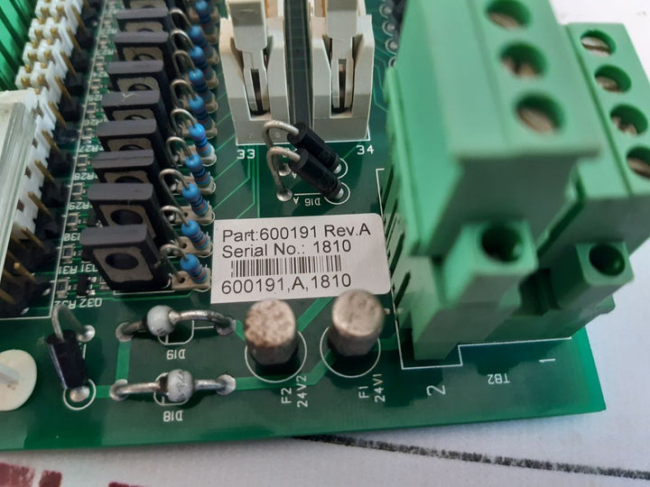 Kongsberg 600191 Rev. A Interface Circuit Tbair-4