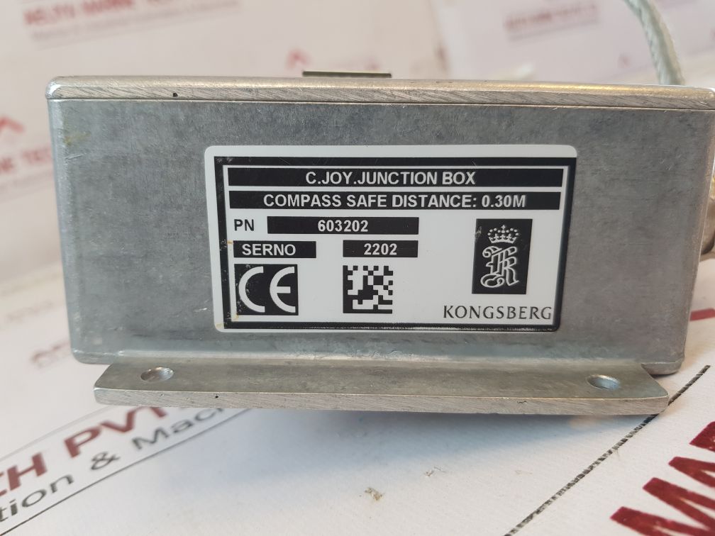 Kongsberg 603202 C.Joy.Junction Box With Cable