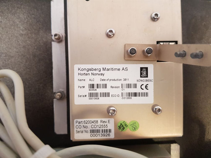 Kongsberg Maritime 330951 Control Panel 603526
