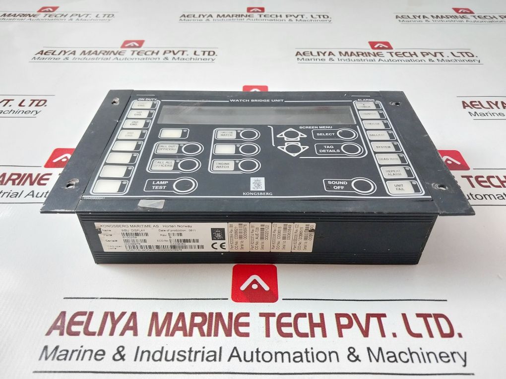 Kongsberg 8100259 Watch Bridge Unit Ha459000A1