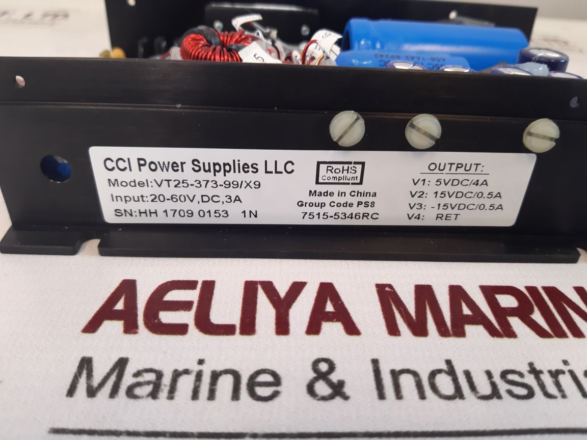 Kongsberg Cci Power Supplies Vt25-373-99/X9 Dc/Dc Converter