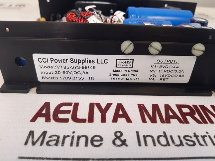 Kongsberg Cci Power Supplies Vt25-373-99/X9 Dc/Dc Converter