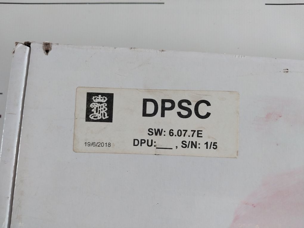 Kongsberg Dpsc Module 8100183 Revision: A7