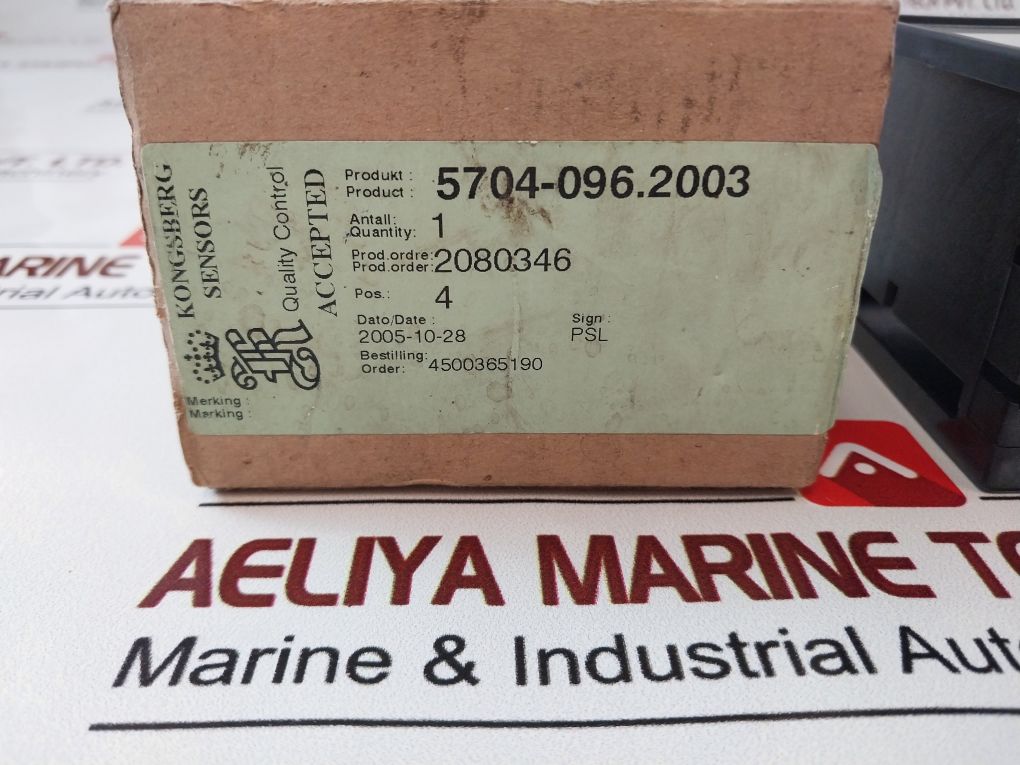 Kongsberg Dq96-x Meter 4-20Ma Free Shipping