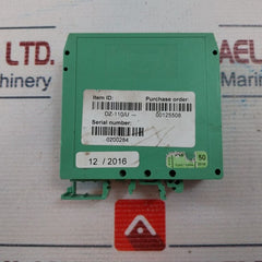 Kongsberg Dz-110/U Transmitter Barrier