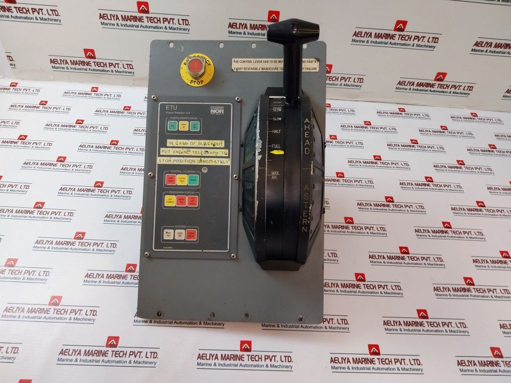 Kongsberg Etu 003 Etu-engine Telegraph Unit 8200014 With Liver