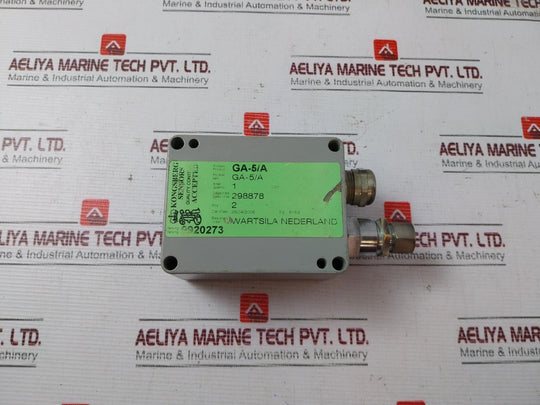 Kongsberg Ga-5/A Thermocouple Amplifier 15V Dc