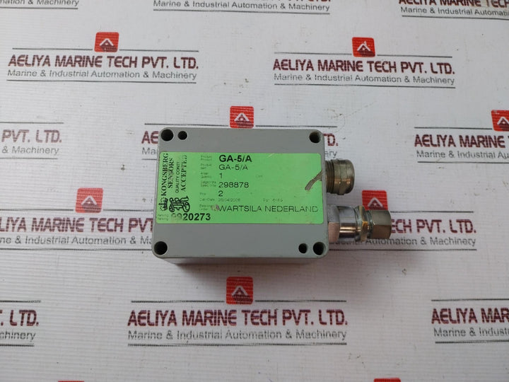 Kongsberg Ga-5/A Thermocouple Amplifier 15V Dc