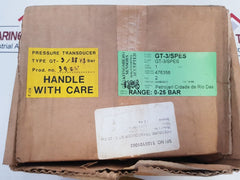 Kongsberg Gt-3/25Y3 Bar Pressure Transducer
