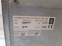 Kongsberg Ha458880 A Operator Control Panel