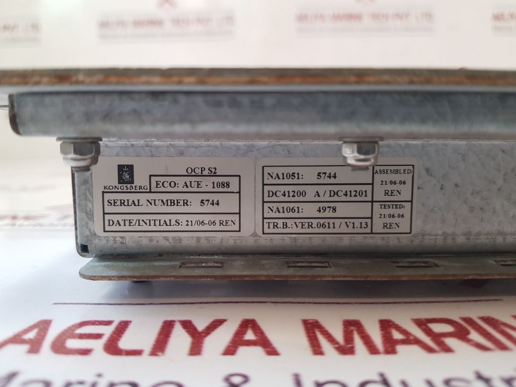Kongsberg Ha458880 A Operator Control Panel