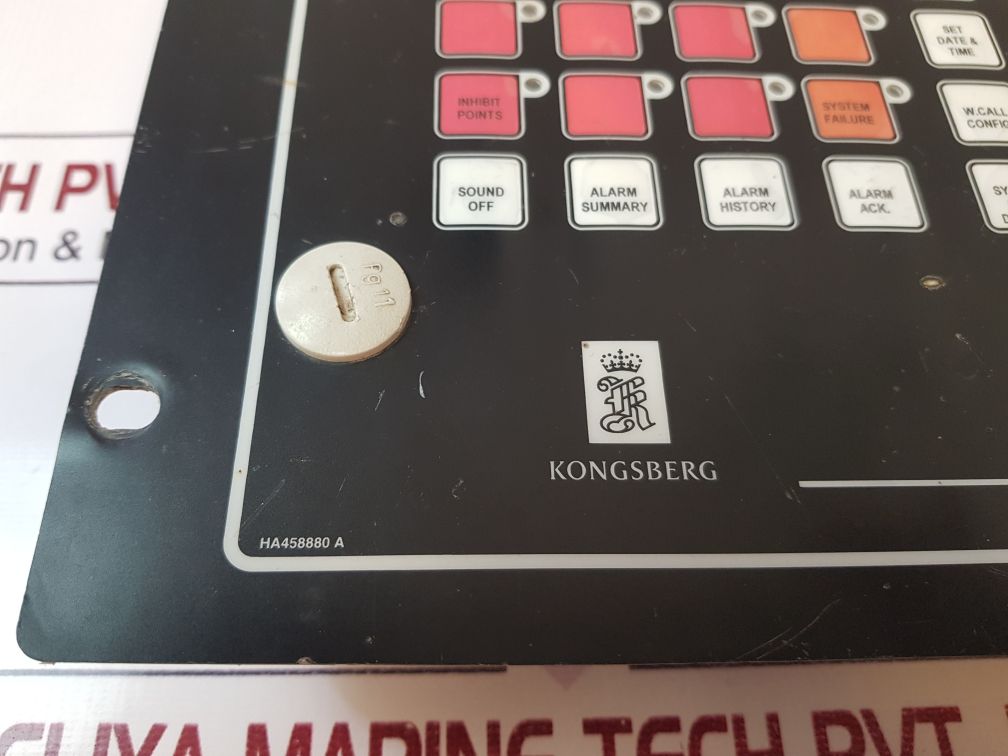 Kongsberg Ha458880 A Operator Control Panel