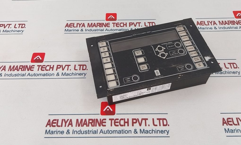 Kongsberg Ha459015A Watch Cabin Unit Display Rev.B