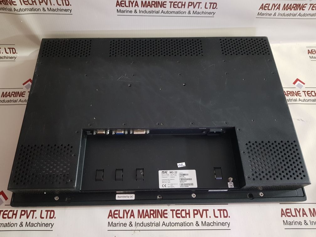 Kongsberg Isic Md 22 Display Monitor 351779