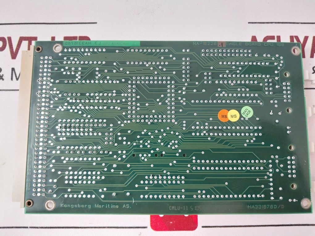 Kongsberg Maritime Na-1E220.1 Single Board Cpu188 Ha331676D/D