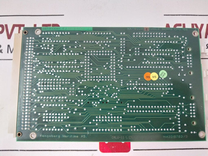Kongsberg Maritime Na-1E220.1 Single Board Cpu188 Ha331676D/D