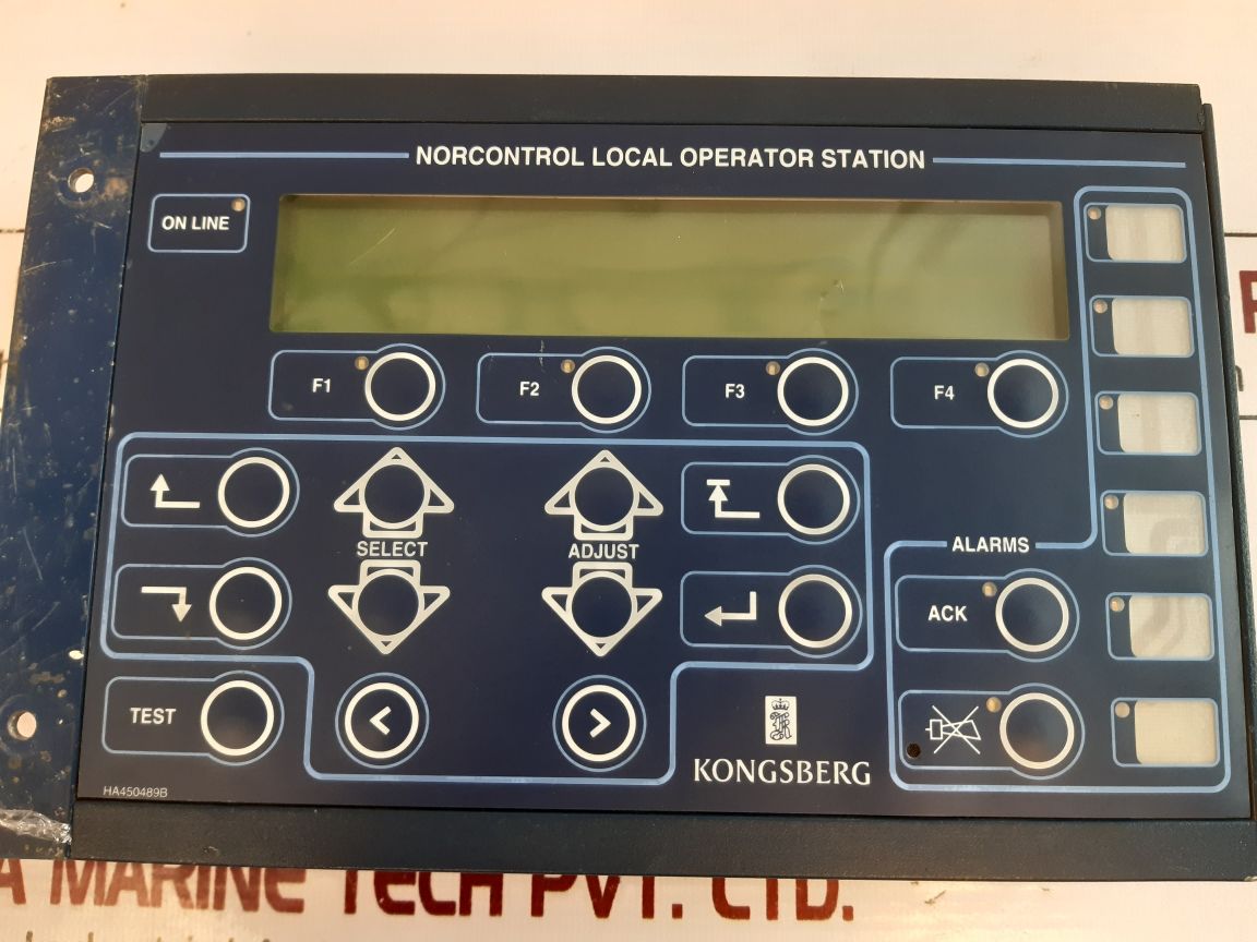 Kongsberg Norcontrol 8100158 Local Operator Station