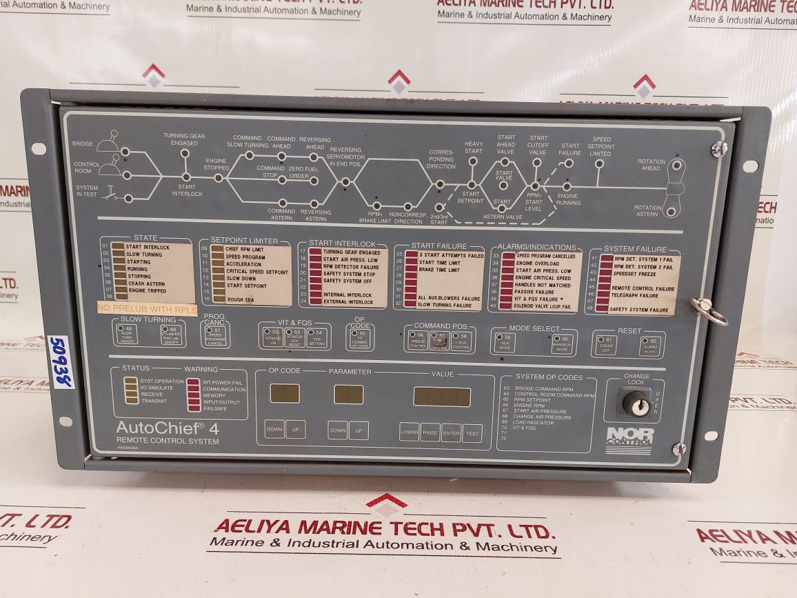 Kongsberg Norcontrol Ac4Ecr Autochief 4 Remote Control System Free Shipping
