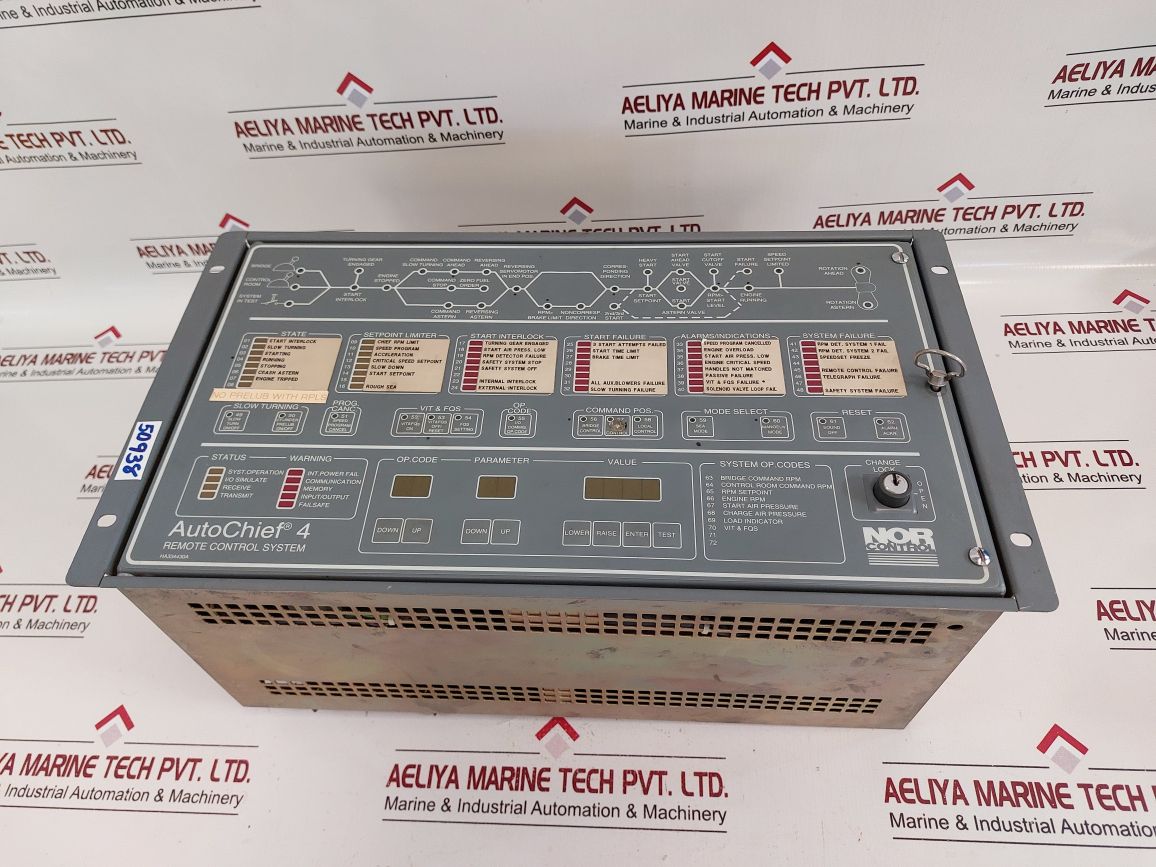 Kongsberg Norcontrol Ac4Ecr Autochief 4 Remote Control System Free Shipping
