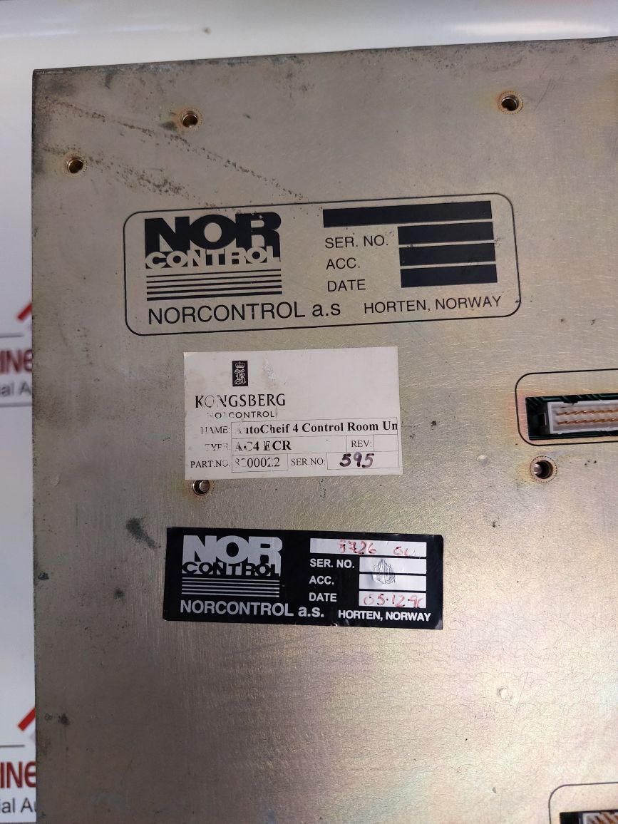 Kongsberg Norcontrol Ac4Ecr Autochief 4 Remote Control System Free Shipping
