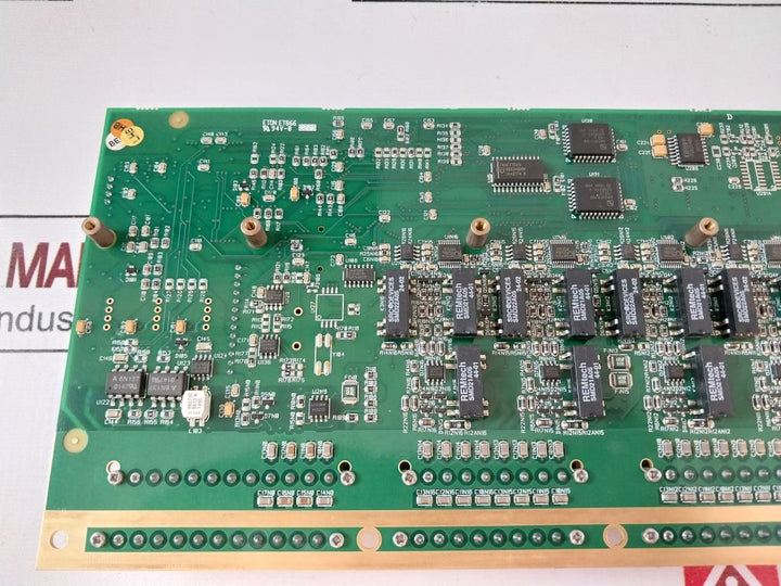 Kongsberg Na1057 Rai Ha340126 D/D/D Remote Analog Card 6200354 Rev.:D7