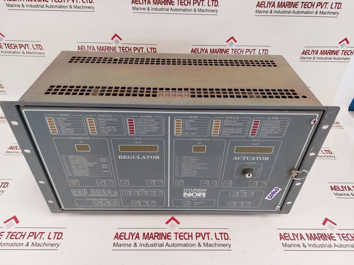 Kongsberg Norcontrol Dgu 8800E Digital Governor Unit
