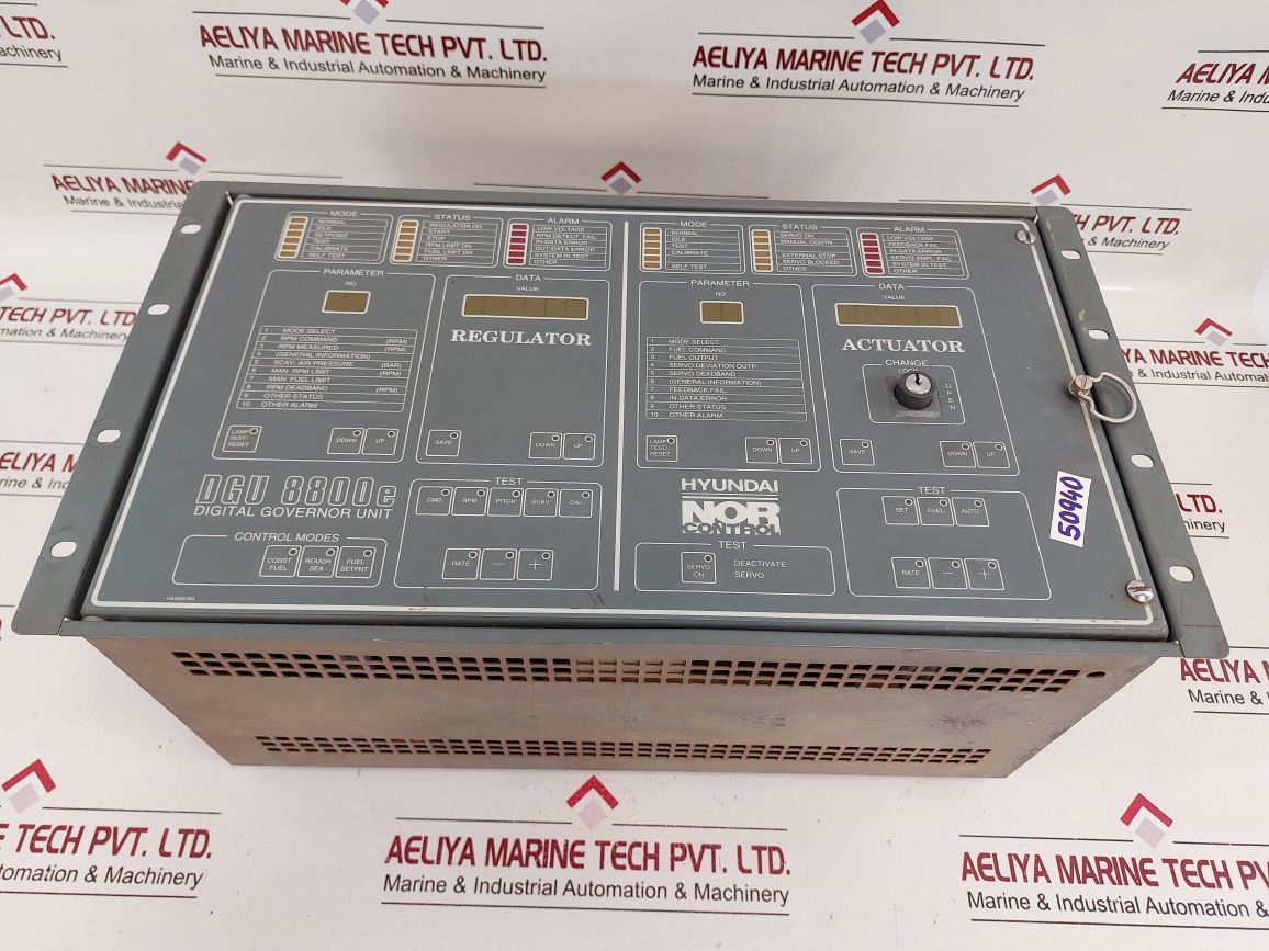 Kongsberg Norcontrol Dgu 8800E Digital Governor Unit
