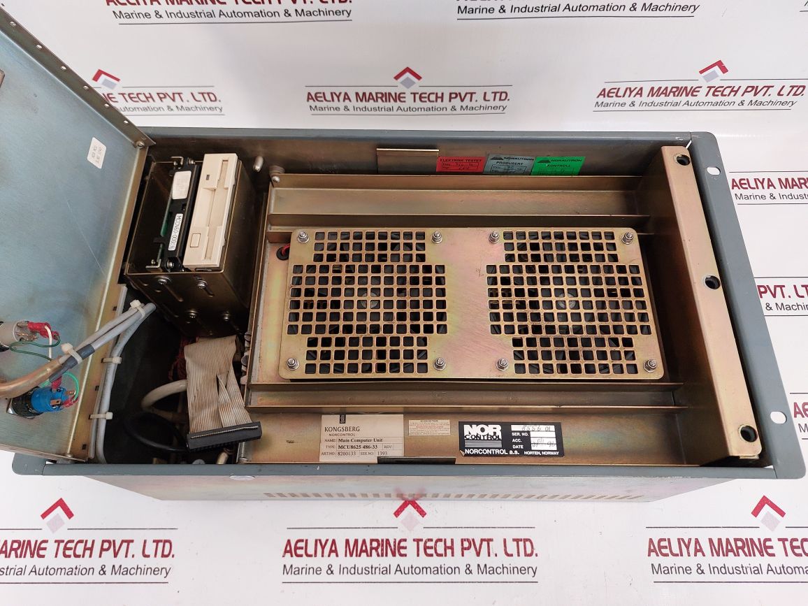 Kongsberg Norcontrol Mcu 8625 Main Computer Unit
