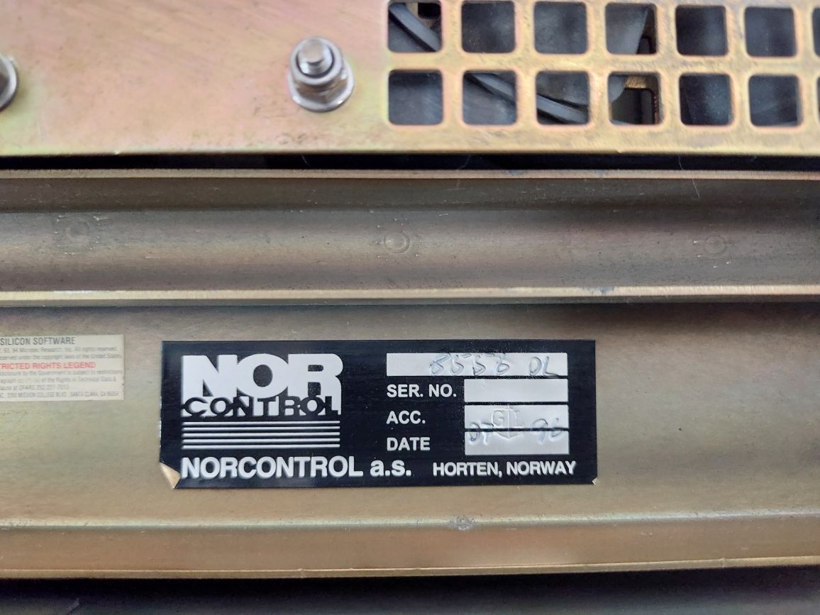 Kongsberg Norcontrol Mcu 8625 Main Computer Unit
