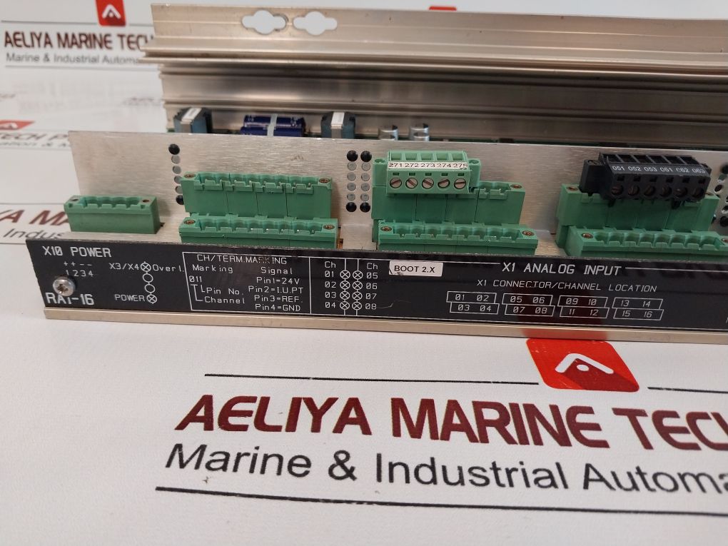 Kongsberg Rai-16 8100148 Remote Analog Input Module