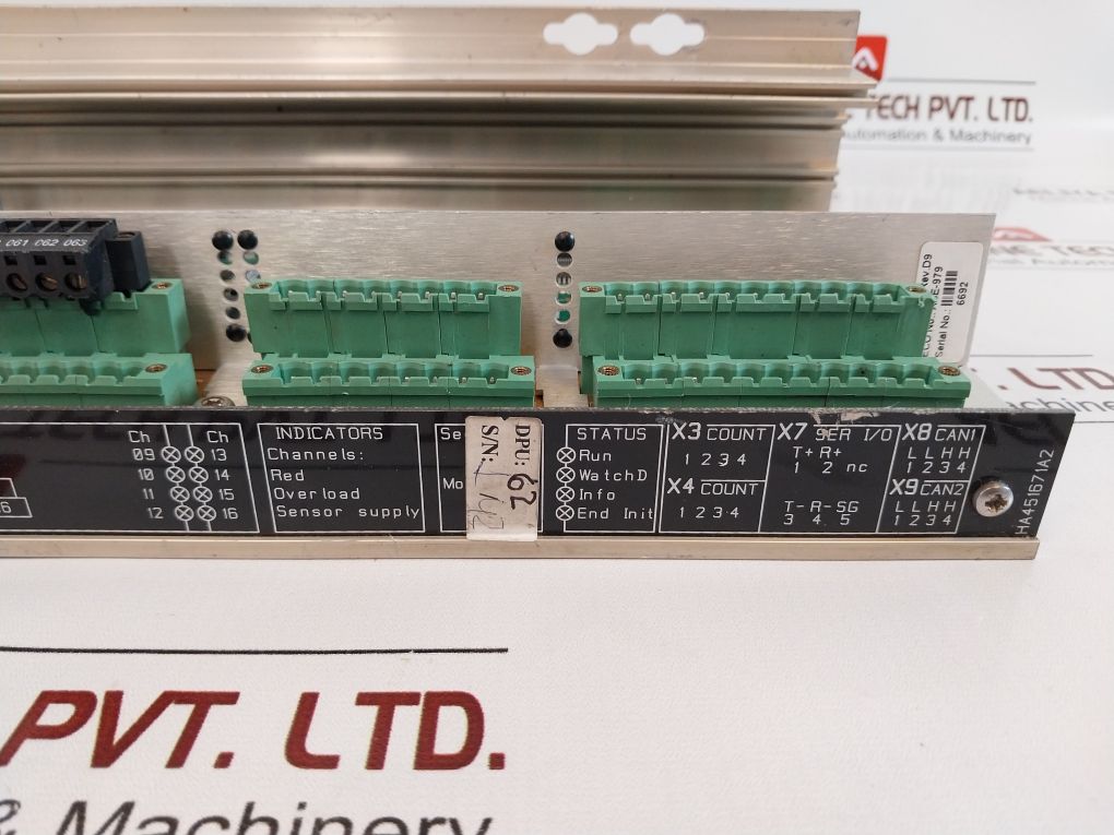 Kongsberg Rai-16 8100148 Remote Analog Input Module