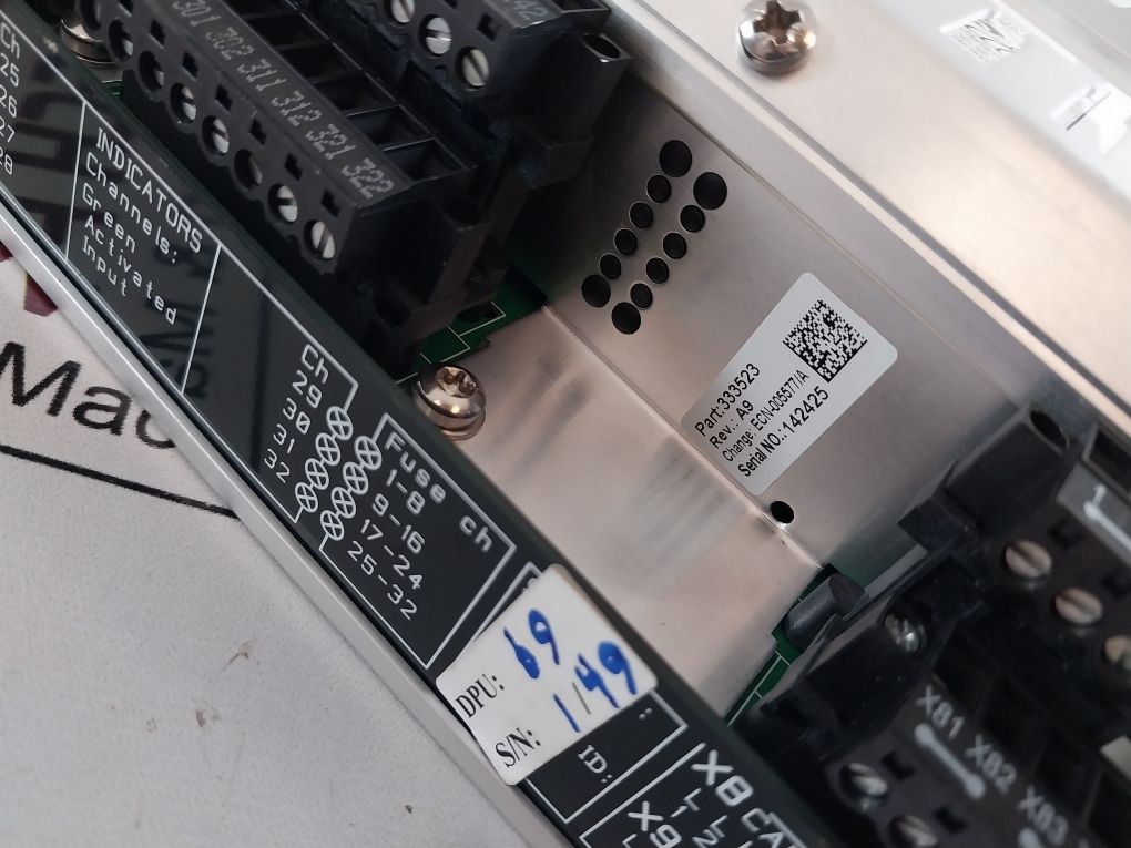 Kongsberg Rdi-32Xe Remote Digital Input Module 333523 Revision: A9