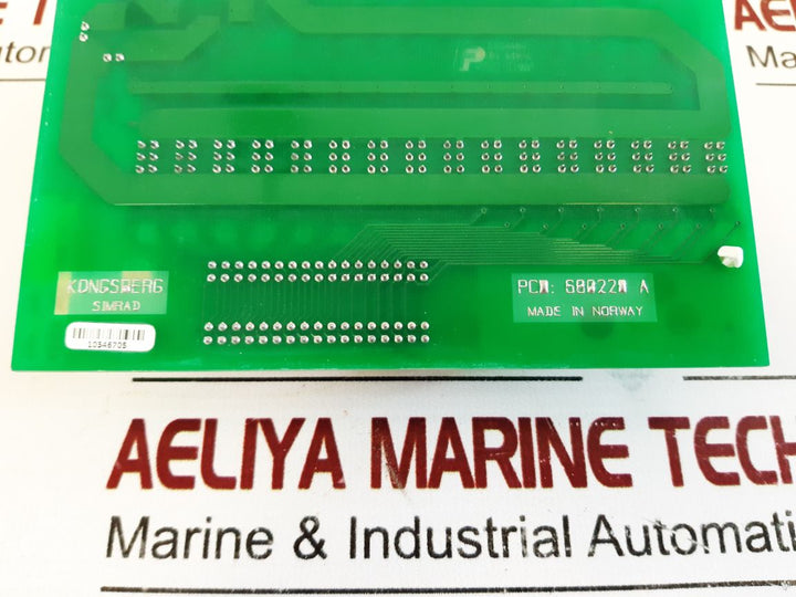 Kongsberg Tbdi-iso-2 Interface Circuit Board