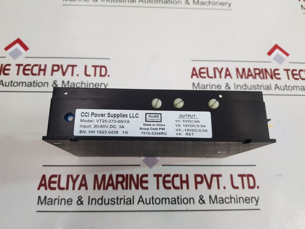 Kongsberg Vt25-373-99/X9 Power Supply