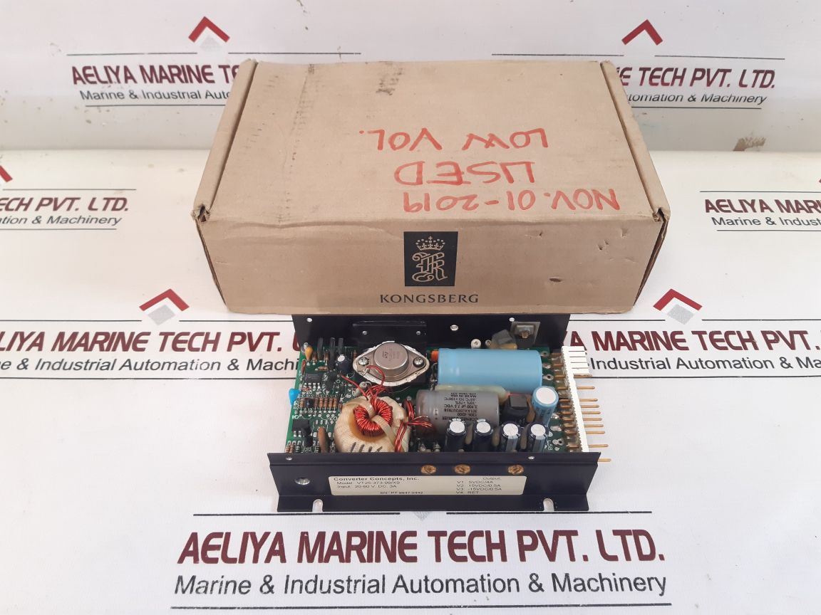 Kongsberg Vt25-373-99X9 Power Supply DcDc Converter