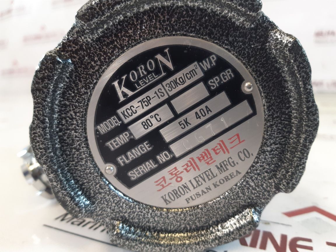 Koron Level Kcc-75P-1S Level Sensor 30KgCm2 W.P
