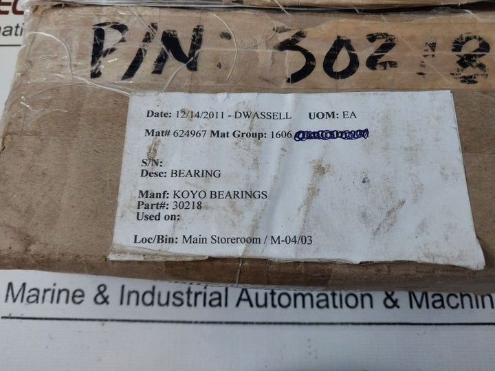 Koyo 30218 Bearing