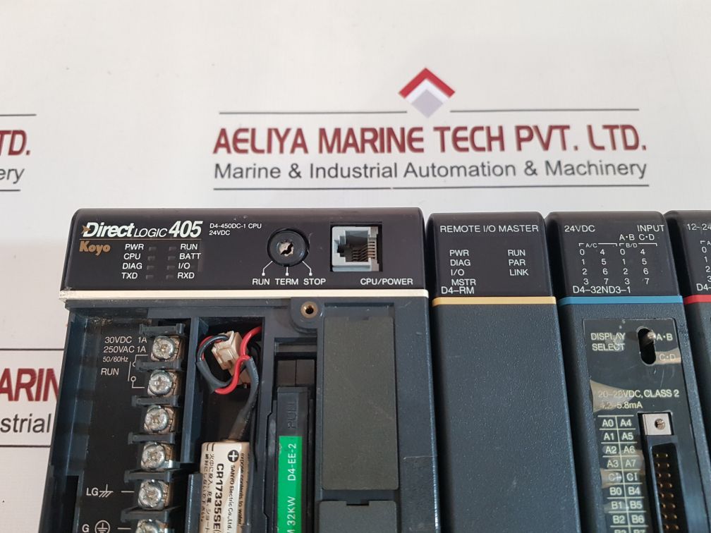 Koyo Direct Logic 405 Filler Module D4-450Dc-1 Cpu