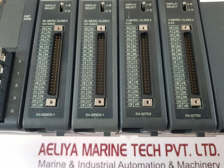 Koyo Direct Logic 405Rs D4-rsdc,D4–32Nd3-1,D4-32Td2,D4-16Td2 Module Rack
