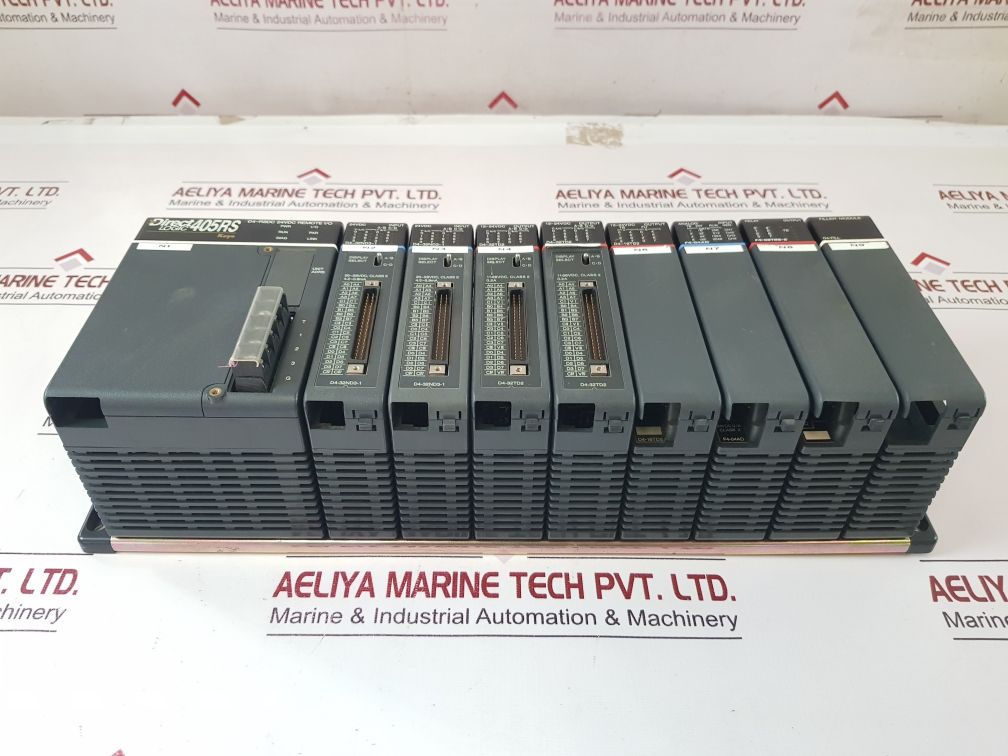 Koyo Direct Logic 405Rs D4-rsdc,D4–32Nd3-1,D4-32Td2,D4-16Td2 Module Rack
