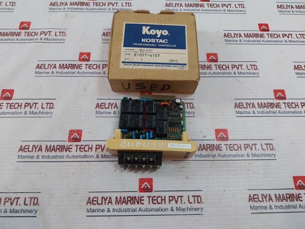 Koyo E-01T-4157 Relay Output Programmable Controller 7830377