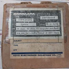 Koyo Electronics E-01T-4157 Relay Output Programmable Controller