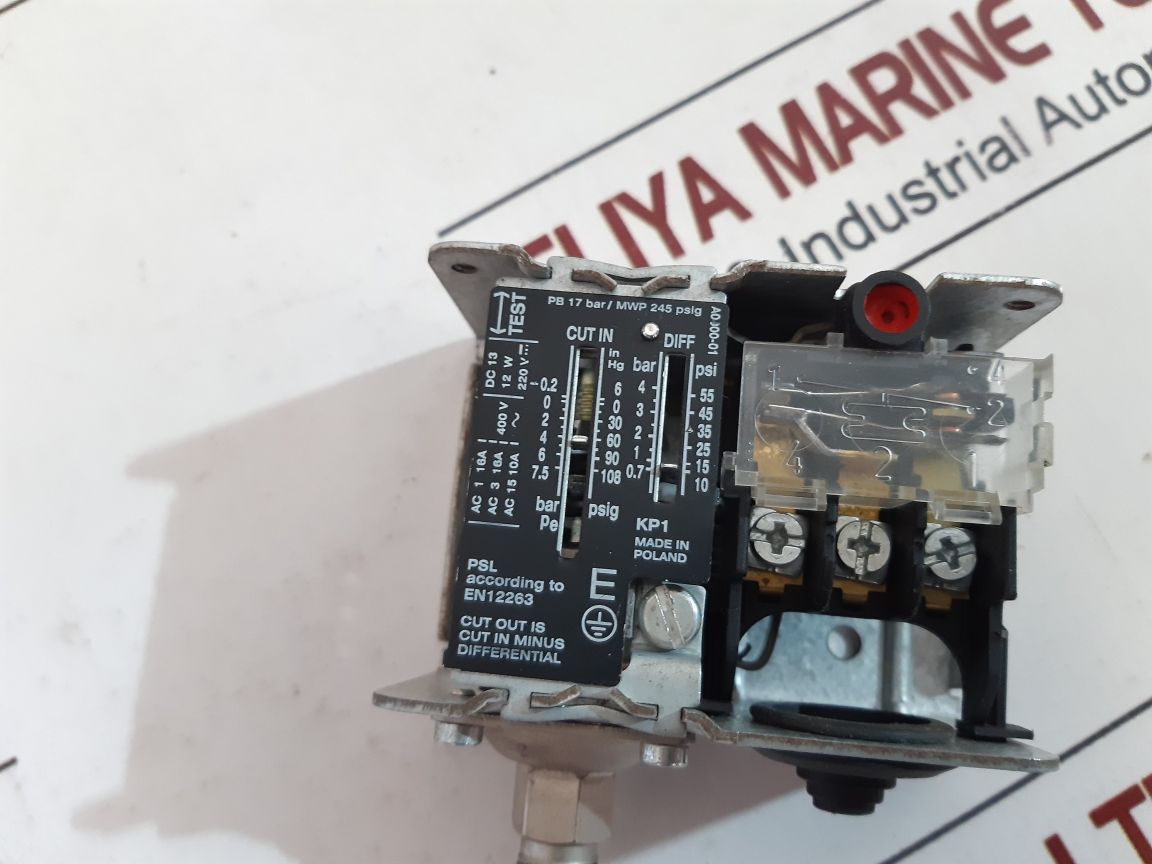 Danfoss Kp1 A0000-01 Pressure Switch