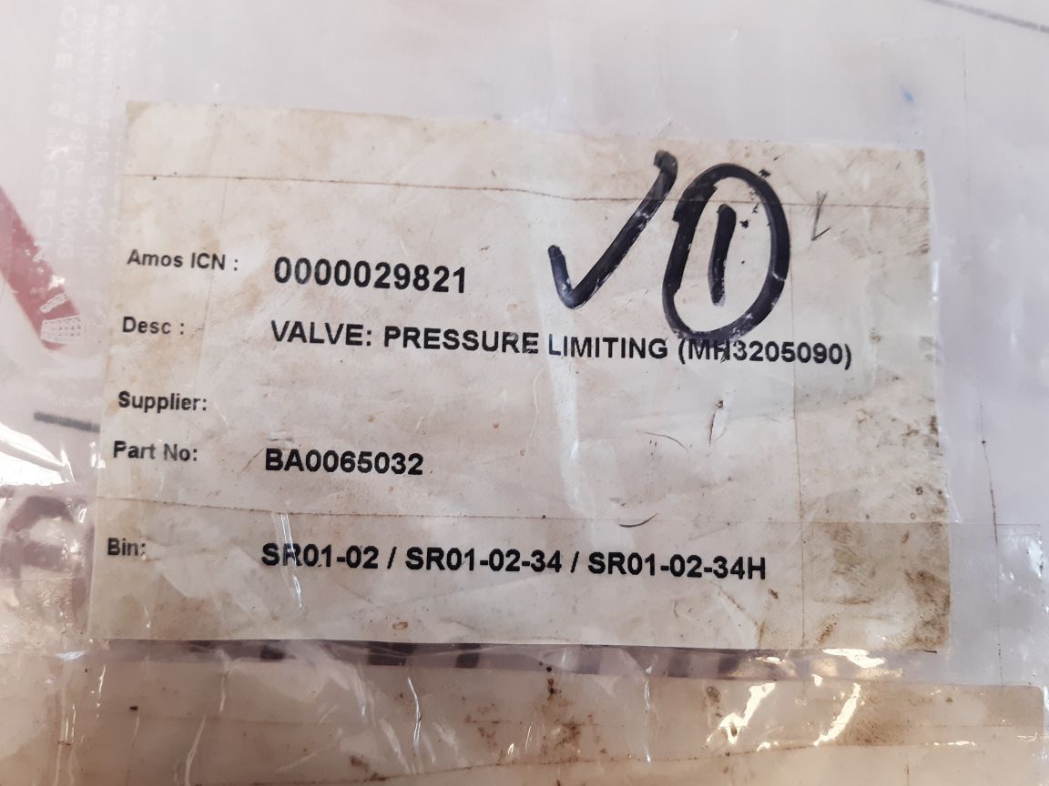 Kracht Spvf 25 A1G 1A 20 Pressure Relief Valve
