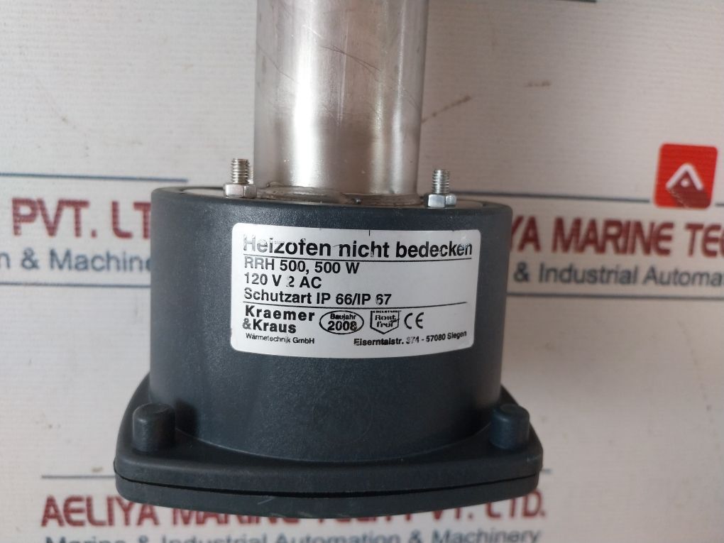 Kraemer & Kraus Rrh 500 Finned Tube Heater