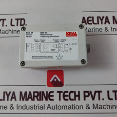 Kral Beg 34 Bev 07 Sensor Measuring Transducer 10-30V Dc 12Vdc
