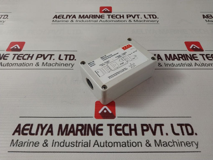 Kral Beg 34 Bev 07 Sensor Measuring Transducer 10-30V Dc 12Vdc