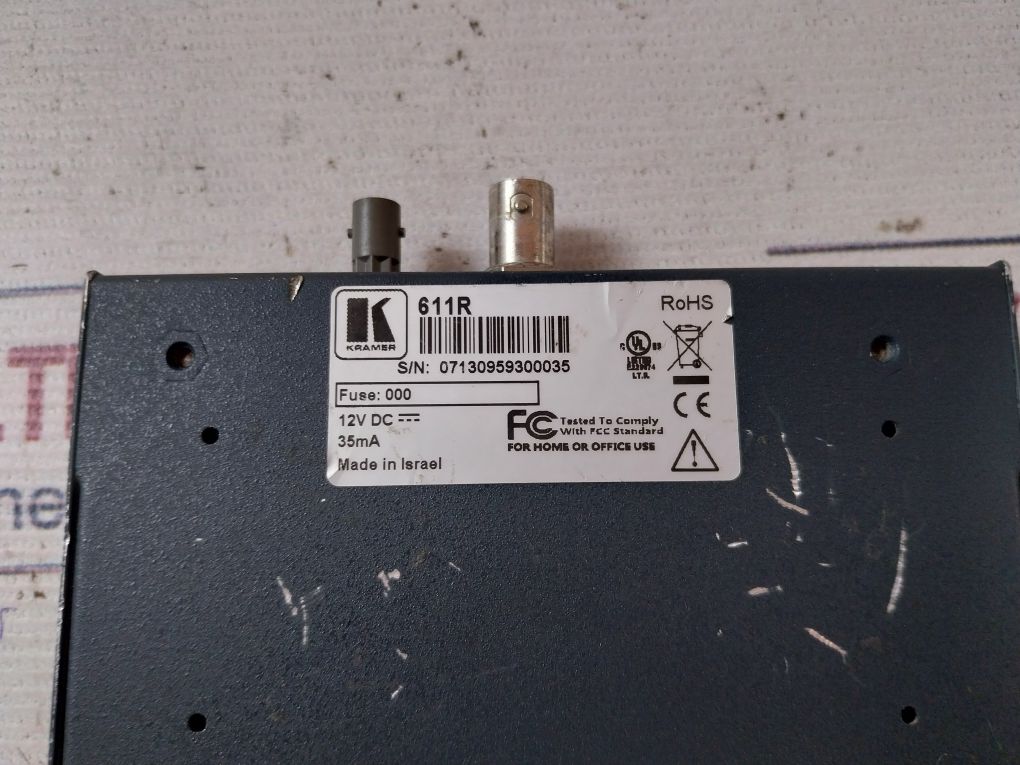 Kramer 611R Fiber Optic Receiver