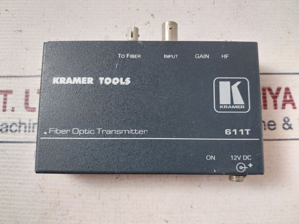 Kramer 611T Fiber Optic Transmitter 12Vdc