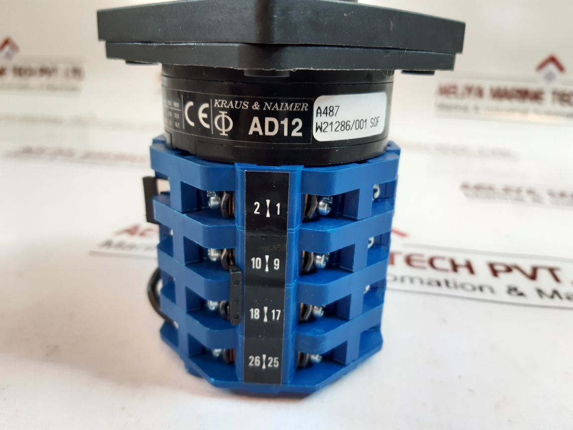 Kraus & Naimer Ad12 Rotary Drum Switch
